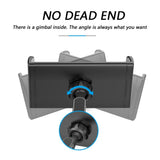 Baksete Car Mount For Bilens Nakkestøtte - Maks Mobil: 195mm x 100mm - Rød