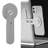 Mobilholder for Datamaskin - MagSafe Kompatibel - Sølv