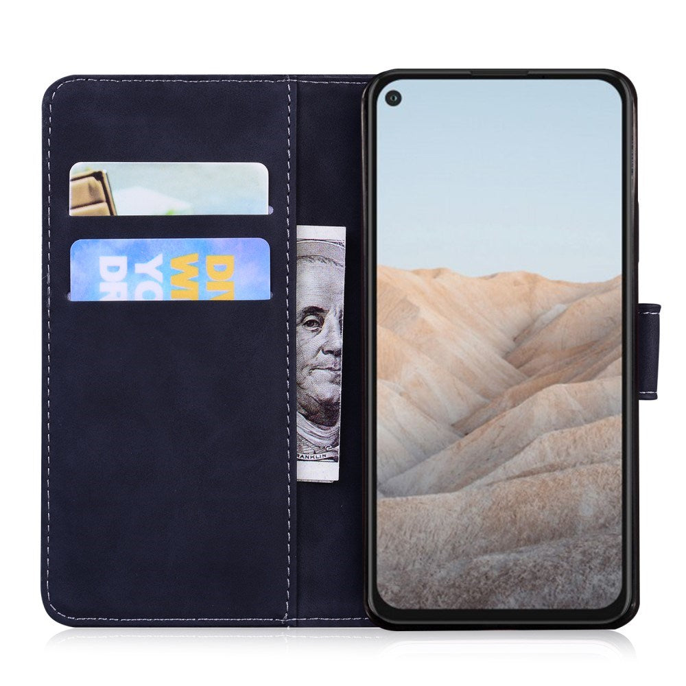 EIDERWOOD Google Pixel 5a Flip Deksel i Kunstskinn med Lommebok - Svart