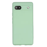 Google Pixel 6a Liquid Silikon Deksel med Stropp - Grønn
