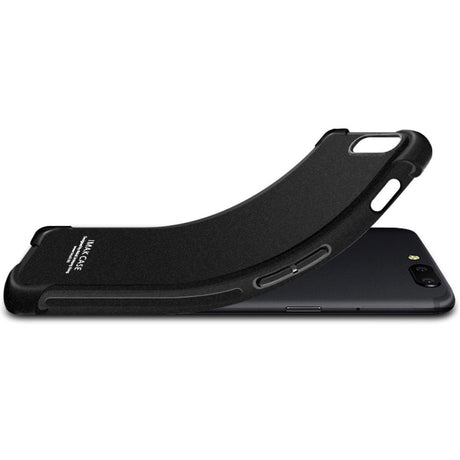 Asus Zenfone 6 (ZS630KL) IMAK Fleksibel Deksel -og Skjermbeskytter - Mat Svart