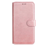 OPPO Reno6 Pro Flip Deksel i Kunstskinn med Lommebok og Magnetisk Lukking - Rose Gold