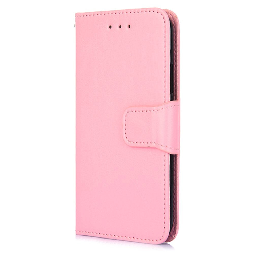 OPPO Find X5 Lite Flip Deksel i Kunstskinn med Lommebok og Magnetisk Lukking - Rosa