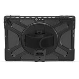 Microsoft Surface Pro 4/5/6/7 Håndverksdeksel - Kickstand & Handholder - Svart