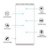 Samsung Galaxy Note 8 HAT PRINCE Herdet Glass Skjermfilm (full-size med kurver) - Sølv