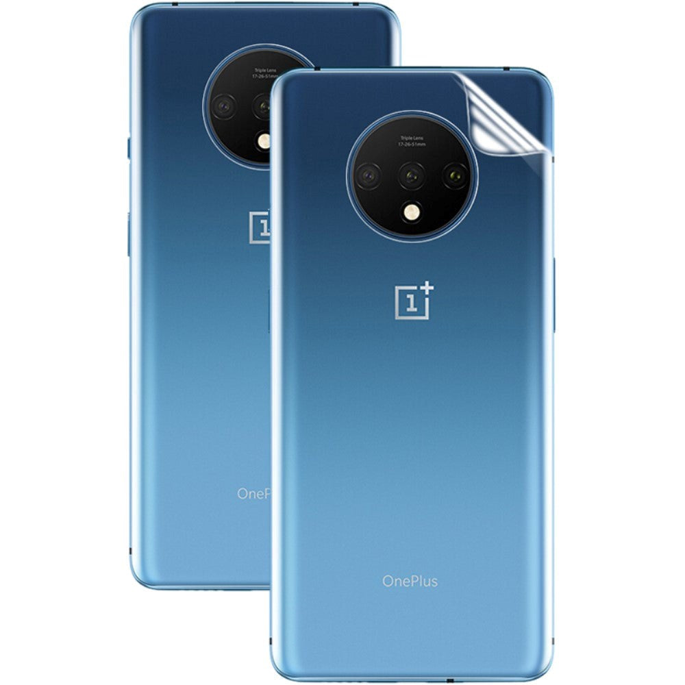 OnePlus 7T IMAK Soft Hydrogel Protector - Fleksibel Skjermbeskytter for Baksiden 2 stk.