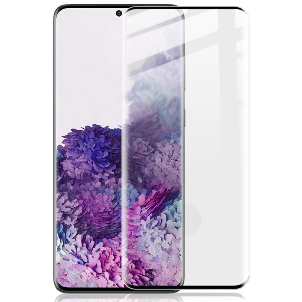 IMAK Samsung Galaxy S20+ (Plus) Full-Fit Skjermbeskytter i Herdet Glass - Gjennomsiktig