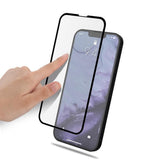 iPhone 13 Pro Max MOCOLO Curved Herdet Glass - Full-fit - Svart Kant