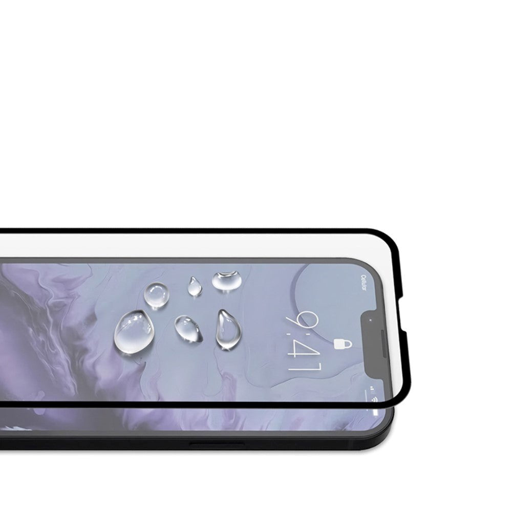 iPhone 13 / 13 Pro MOCOLO Herdet Glass - Full-fit - Svart Kant