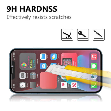 iPhone 14 / 13 / 13  Pro Herdet Beskyttelsesglass - Case Friendly  - Gjennomsiktig