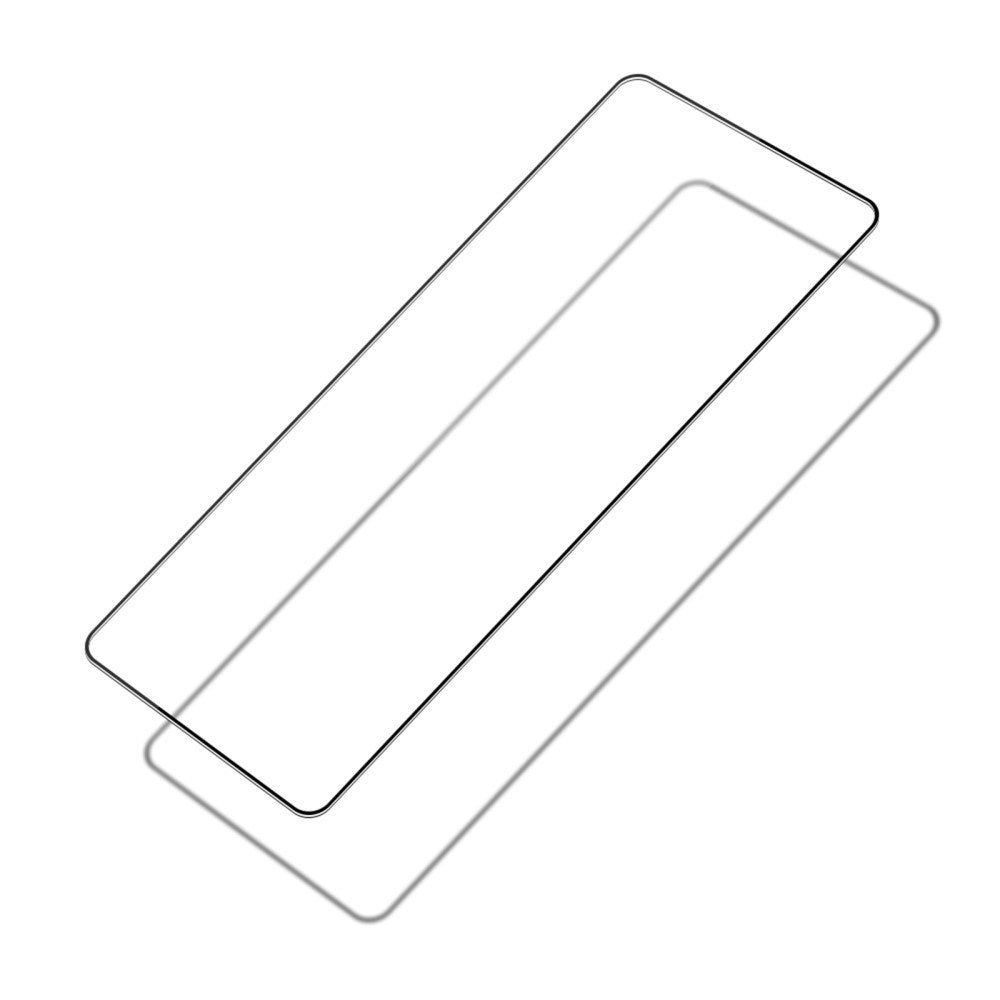 Samsung Galaxy Z Fold3 (5G) Full Fit Herdet Skjermbeskyttelsesglass - Gjennomsiktig / Svart