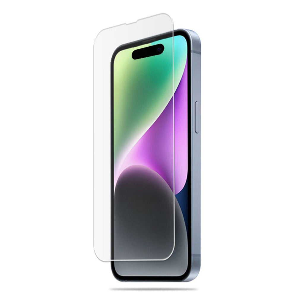 Mocola iPhone 15 Plus Skjermbeskyttelsesglass - Gjennomsiktig
