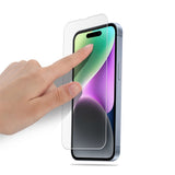 Mocola iPhone 15 Plus Skjermbeskyttelsesglass - Gjennomsiktig