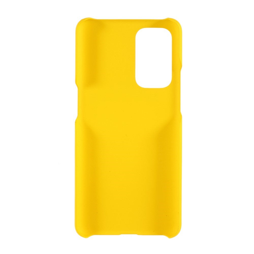 EIDERWOOD OnePlus 9 Hardt Plast Deksel - Gul