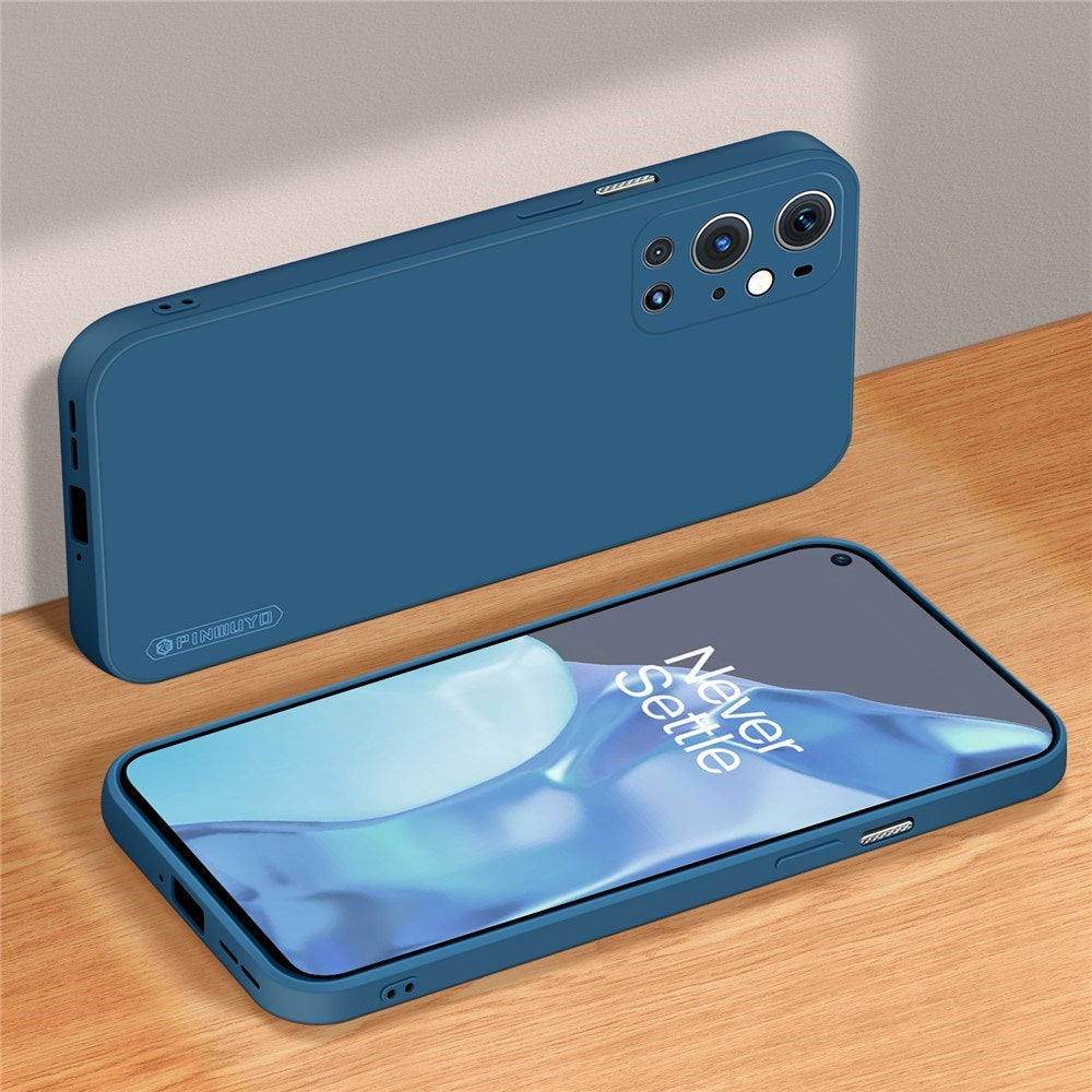 OnePlus 9 Pro Pinwuyo Silikon Deksel - Blå