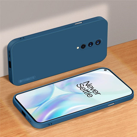 OnePlus 8 Pinwuyo Silikon Deksel - Blå