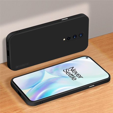 OnePlus 8 Pinwuyo Silikon Deksel - Svart