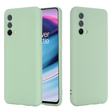 EIDERWOOD OnePlus Nord CE (5G) Liquid Silikon Deksel m. Stropp - Grønn