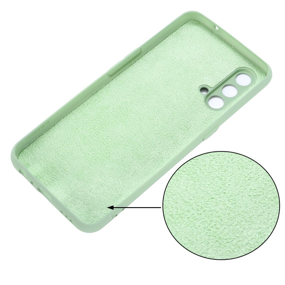 EIDERWOOD OnePlus Nord CE (5G) Liquid Silikon Deksel m. Stropp - Grønn