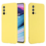 EIDERWOOD OnePlus Nord CE (5G) Liquid Silikon Deksel m. Stropp - Gul