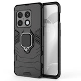 OnePlus 10 Pro Hybrid Håndverker Deksel med Magnetisk Stativ - Svart
