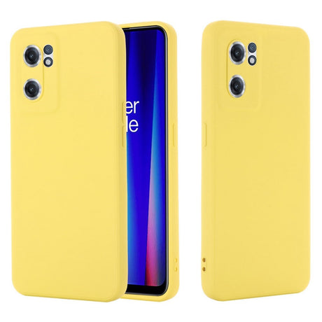 EIDERWOOD OnePlus Nord CE 2 (5G) Liquid Silikon Deksel m. Stropp - Gul