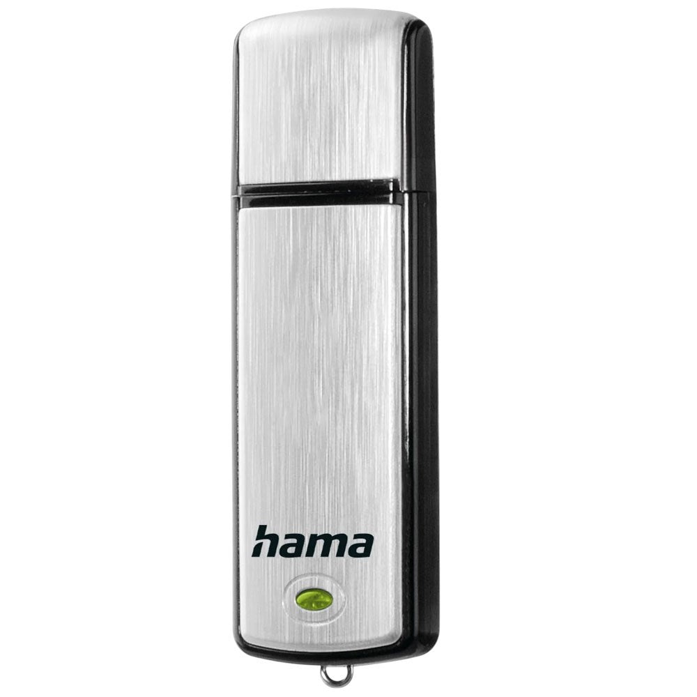 HAMA 32GB USB-Minne 2.0 - 10MB/s - Sølv / Svart