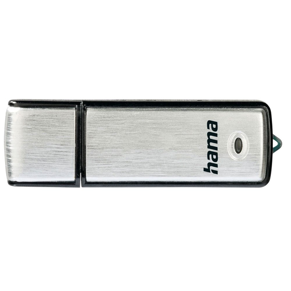 HAMA 32GB USB-Minne 2.0 - 10MB/s - Sølv / Svart