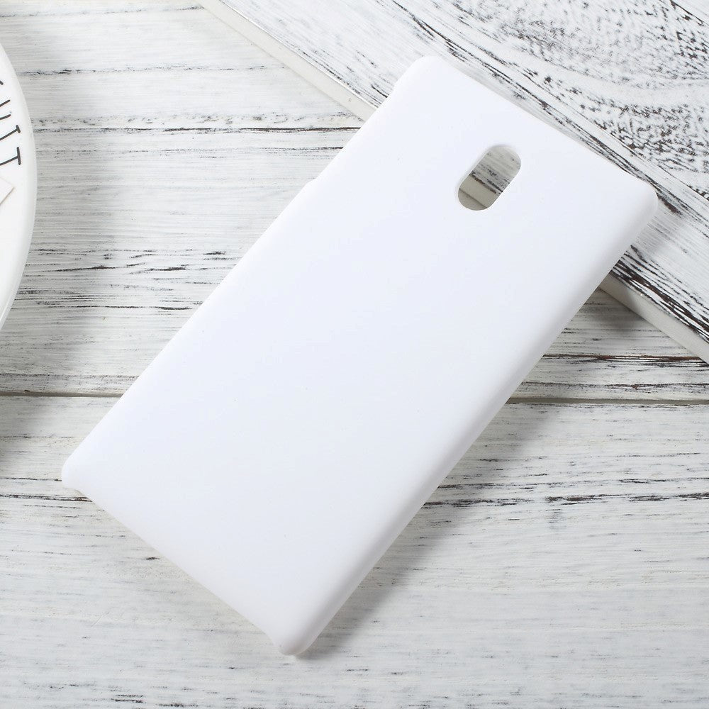 Nokia 3 Plastikk Deksel - Hvit