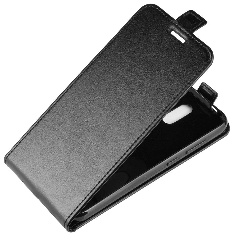 Nokia 2.3 Neutralt PU Skinn Flip Deksel m. Lommebok - Sort