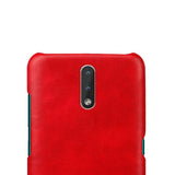 Nokia 2.3 Skinnpolstret Plastdeksel - Rød