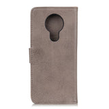 Nokia 5.3 KHAZNEH Retro  PU Skinndeksel  m. Lommebok - Grå