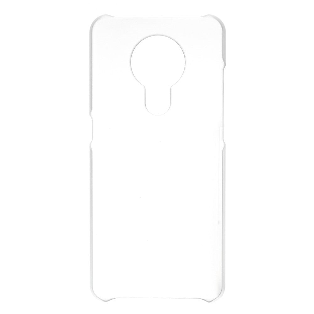 Nokia 5.3 Hard Plastikk Deksel - Gjennomsiktig