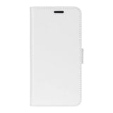 Nokia 5.3 Blankt  PU Skinndeksel  m. Lommebok Hvit