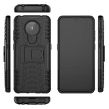 Nokia 5.3 Cool Tyre Håndverker Deksel m. stativ - Sort