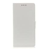 Nokia 3.4  PU Skinndeksel  m. Lommebok - Hvit
