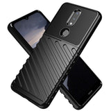 Nokia 2.4 Thunder Series Twill Plastikk Deksel - Sort
