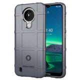 Nokia 1.4 Rugged Shield Series Bakdeksel - Grå