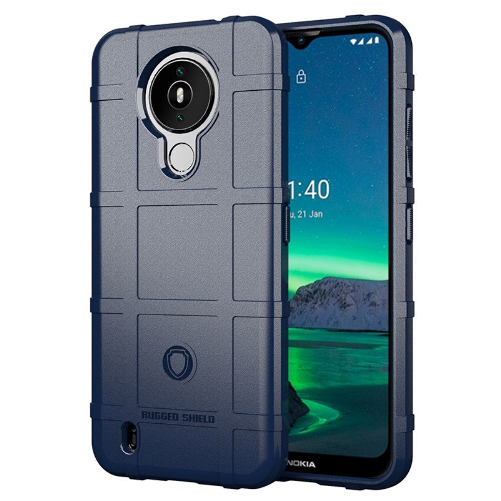 Nokia 1.4 Rugged Shield Series Bakdeksel - Blå
