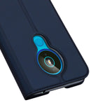 Nokia 1.4 DUX DUCIS Skin Pro Series - Lommebok Deksel i Skinn - Blå