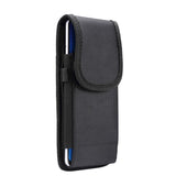 Universal Oxford Cloth Belteveske Til Mobil - Sort - (Maks. Mobil: 165 x 80 x 15 mm)