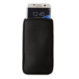 Universal Fiber Etui Svart - (Maks. Mobil: 151 x 80 x 10 mm)
