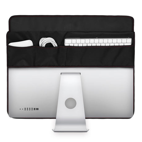 Støvbeskyttende Deksel for iMac 21.5" med Oppbevaring - Svart