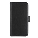 iPhone 14 Pro Essentials 2-i-1 Kunstskinn Flip Deksel - Svart
