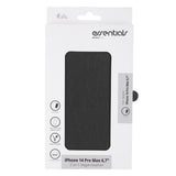 iPhone 14 Pro Max Essentials 2-i-1 Kunstskinn Flip Deksel - Svart