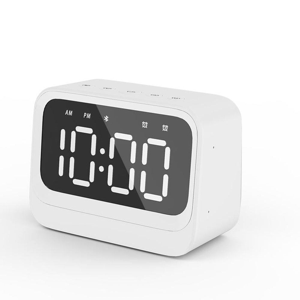 Denver EC-54W Digitalt Klokke m. Høyttaler - Hvit