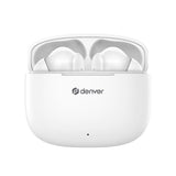 Denver True Wireless Hodetelefoner - In-Ear - Hvit