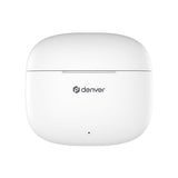 Denver True Wireless Hodetelefoner - In-Ear - Hvit