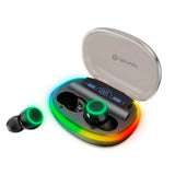 Denver True Wireless Hodetelefoner med Lyseffekt - In-Ear - Svart