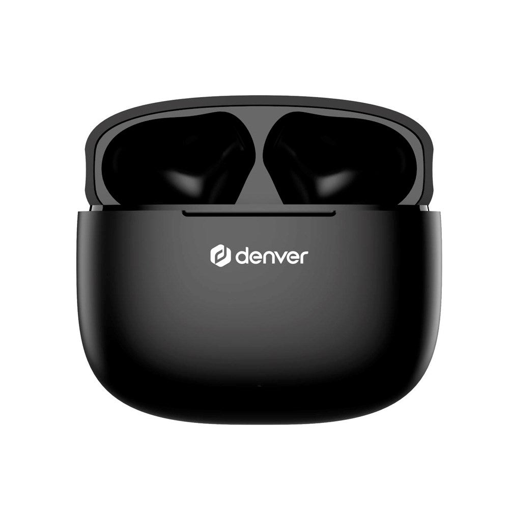 Denver True Wireless Hodetelefoner - In-Ear - Svart